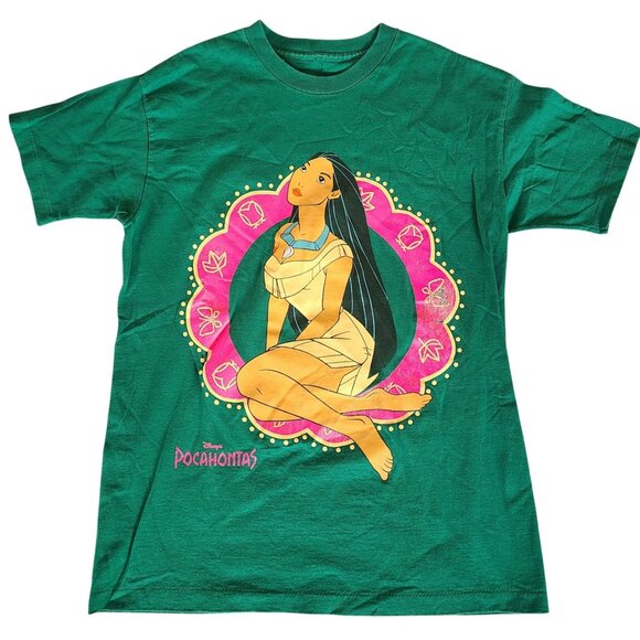 Disney Tops - Disney Pocahontas Vintage Graphic T-Shirt Single Stitch Women's 100% Cotton